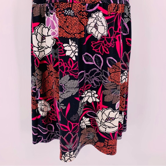 APT. 9 Floral Midi Dress Womens Size M - Picture 3 of 7